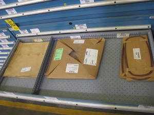 LISTA HEAVY DUTY 9-DRAWER PARTS CABINET W/ CONTENTS (W-50) LOADING & HANDLING FEE $25-